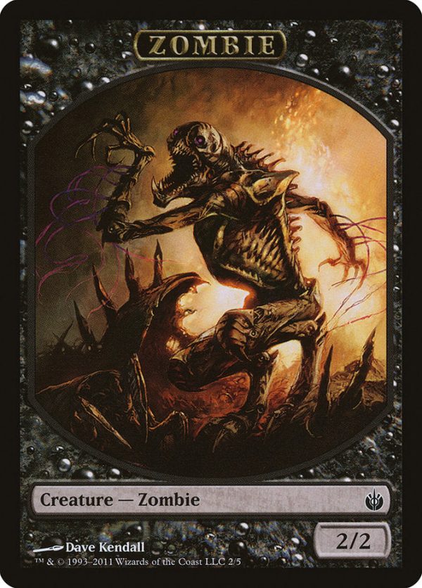 Zombie Token [Mirrodin Besieged Tokens] on Sale