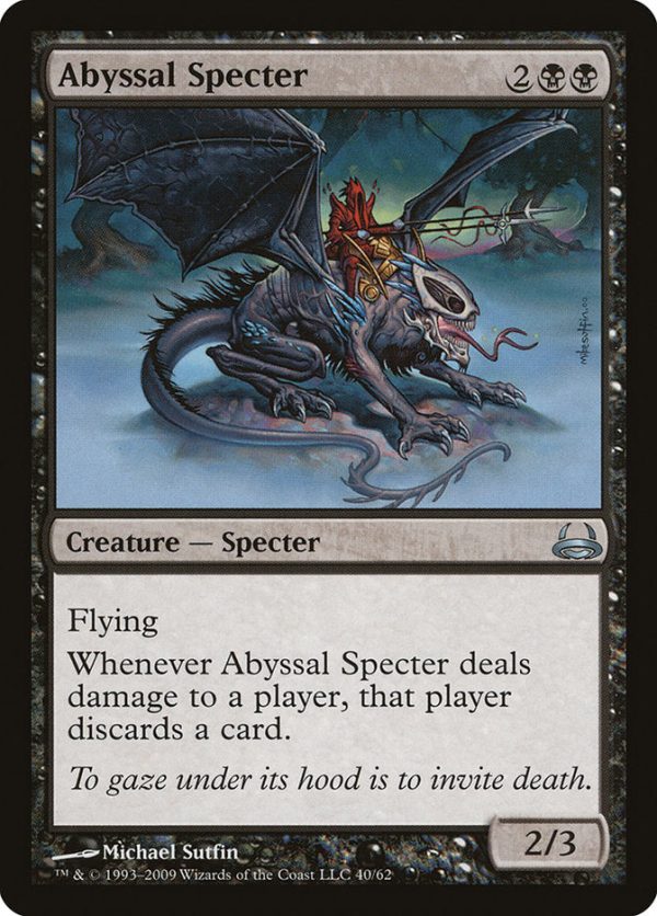 Abyssal Specter [Duel Decks: Divine vs. Demonic] Cheap