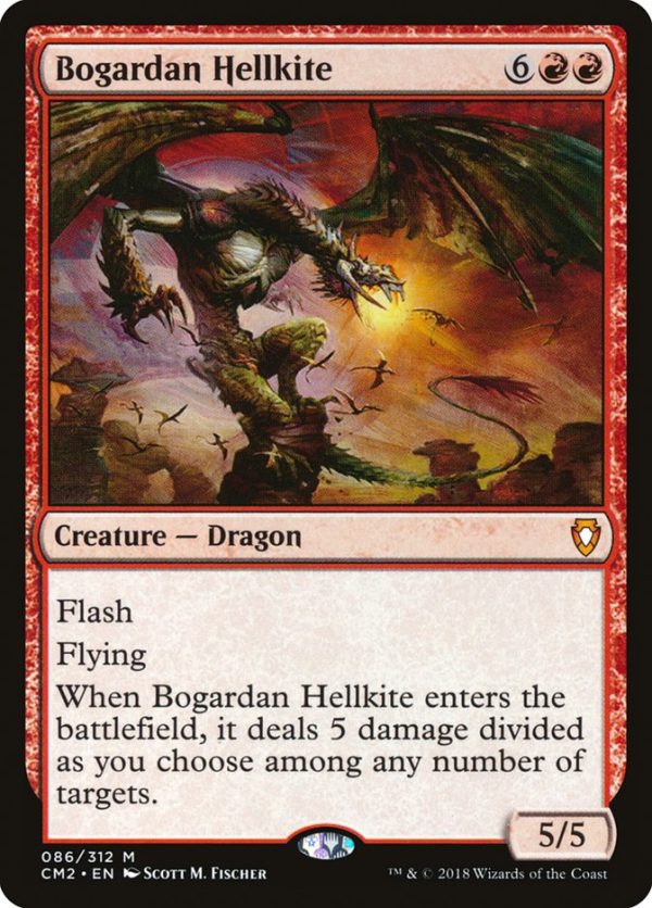 Bogardan Hellkite [Commander Anthology Volume II] Sale