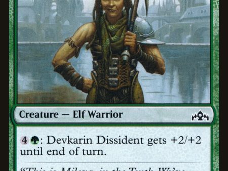 Devkarin Dissident [Guilds of Ravnica] Online