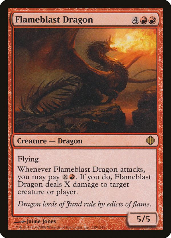 Flameblast Dragon [Shards of Alara] Online Hot Sale