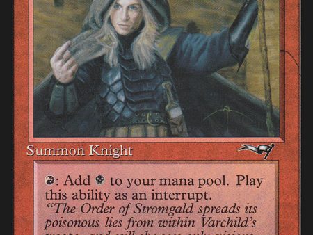 Agent of Stromgald (Holding Staff) [Alliances] Discount