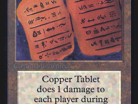 Copper Tablet [Alpha Edition] Online Sale