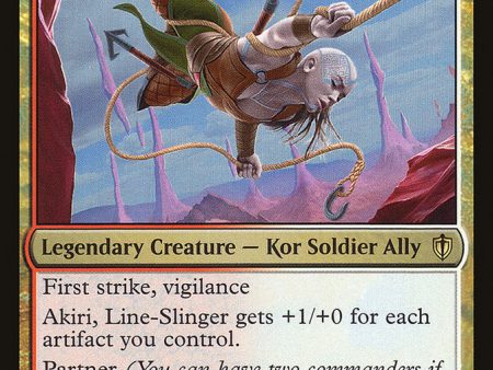 Akiri, Line-Slinger [Commander 2016] For Cheap