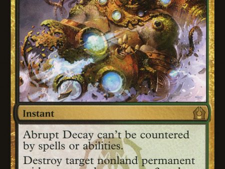 Abrupt Decay [Return to Ravnica] on Sale