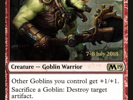 Goblin Trashmaster [Core Set 2019 Prerelease Promos] Cheap