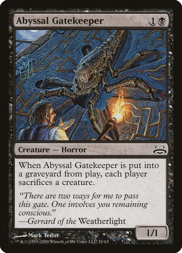 Abyssal Gatekeeper [Duel Decks: Divine vs. Demonic] Sale