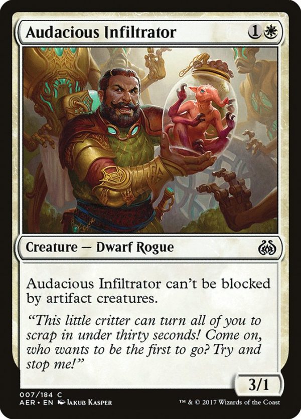 Audacious Infiltrator [Aether Revolt] Online Hot Sale