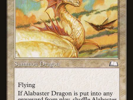 Alabaster Dragon [Weatherlight] For Discount