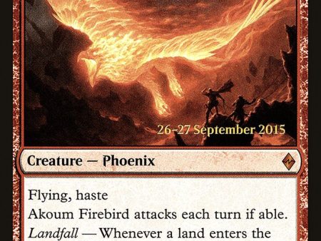 Akoum Firebird [Battle for Zendikar Prerelease Promos] on Sale