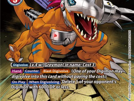 MetalGreymon Ace [BT14-014](Alternate Art) [Blast Ace] on Sale