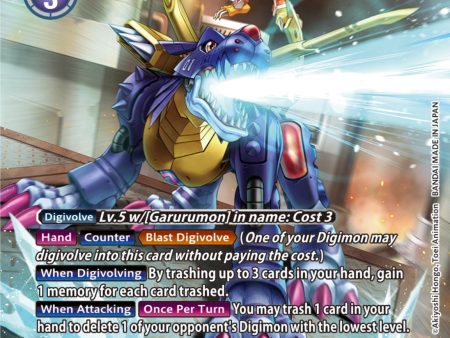 MetalGarurumon Ace [ST16-12] (Alternate Art) [Starter Deck: Wolf of Friendship] Online