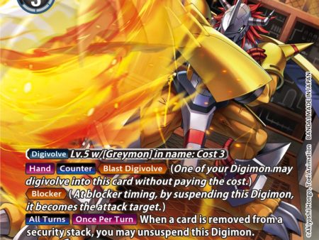 WarGreymon Ace [ST15-12] (Alternate Art) [Starter Deck: Dragon of Courage] For Discount