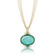 Doves Amazonite Diamond and Tsavorite Pendant 6232AZT Online Hot Sale