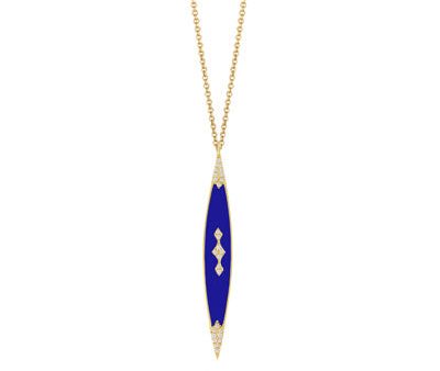 Doves Royal Lapis and Diamond Necklace N8472LP Supply