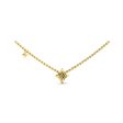 Vlora Estrella 14k Yellow Gold and Diamond Necklace VN60215 Cheap