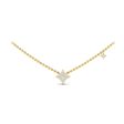 Vlora Estrella 14k Yellow Gold and Diamond Necklace VN60215 Cheap