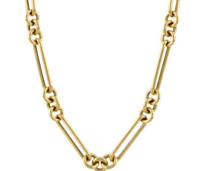 Doves 18k Yellow Gold Paperclip Chain STRETCH-3-18 For Discount