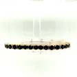 14K Yellow Gold 15.13CTW Montana Sapphire Bracelet Cheap