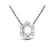 Vlora Serafina 14k White Gold and Diamond Necklace VP60329 Online Hot Sale