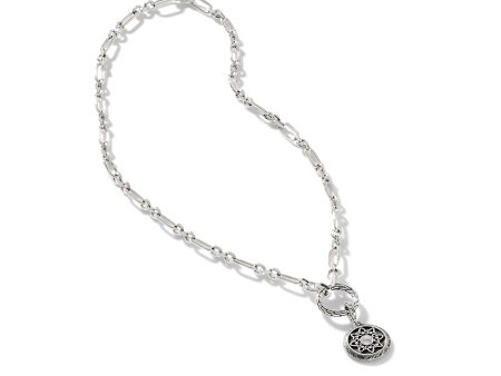 John Hardy Padma Amulet Keyring Necklace NU900851 Online Hot Sale